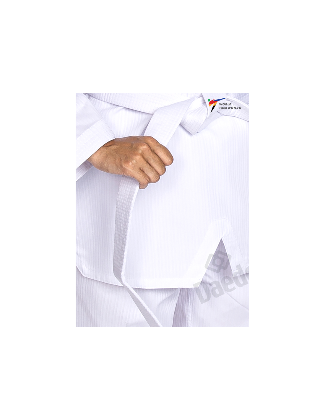 WT Dobok - White Neck*++*WT Dobok - White Neck